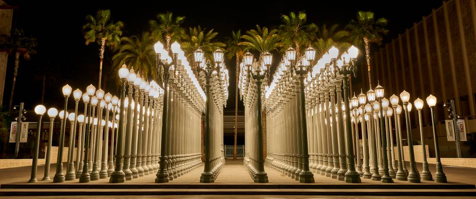 Urban Light - Los Angeles County Museum of Art