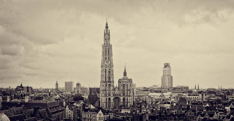 Antwerp Skyline 2 by 1