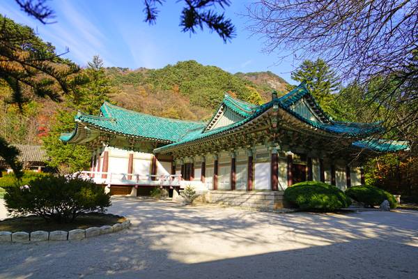 Pagodas of Pohyon Temple, North Korea