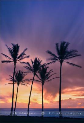 Sunrise Kapaa Beach Park - Kauai - Hawaii