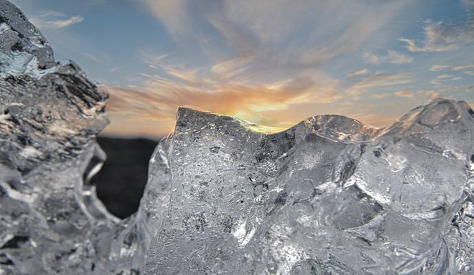 "Diamond Beach" Iceland
