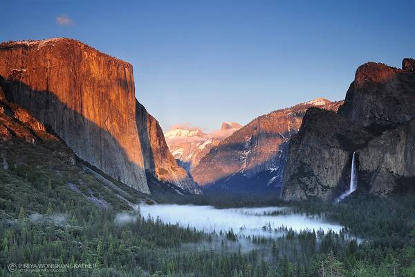 Tunnel View Sunset