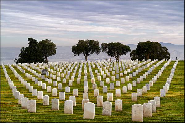National Cemetery Fort Rosecranz San Diego Point Loma