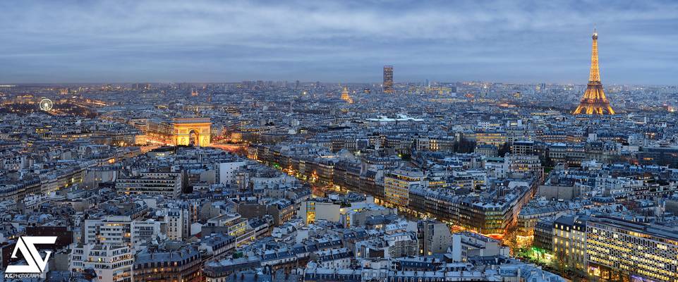 Paris @ sunset