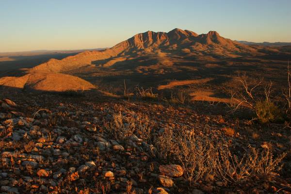 Mount Sonder sunrise