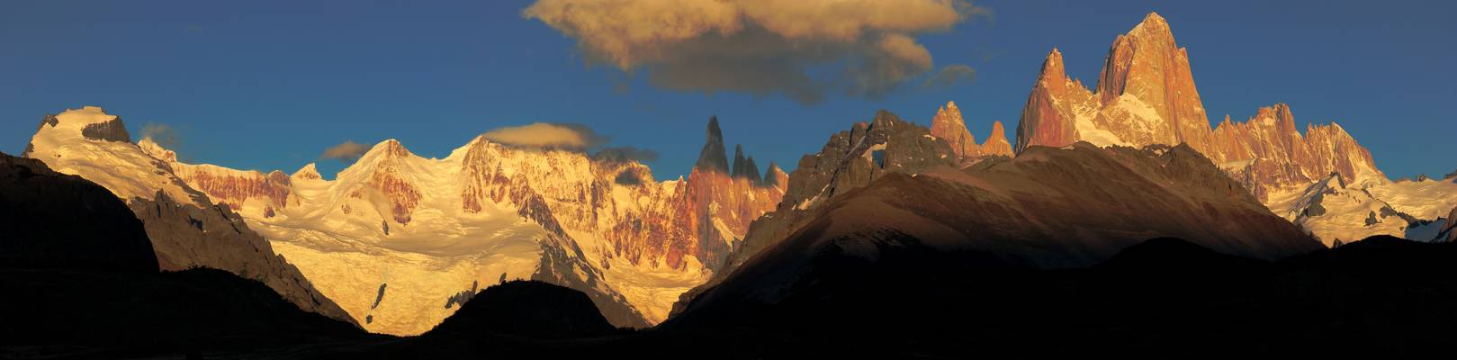 Mont FitzRoy and Cerro Torre Panorama