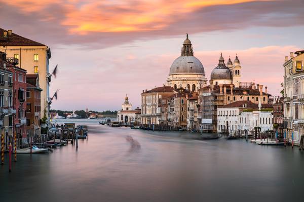 Santa Maria della Salute by Sunset