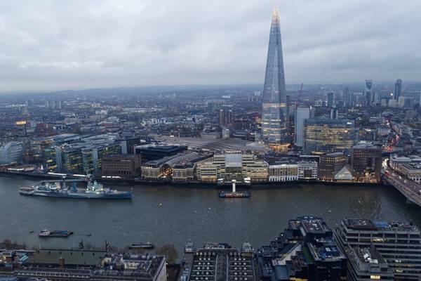 The Shard viewed from Sky gardens at top of Walkie Talkie Building