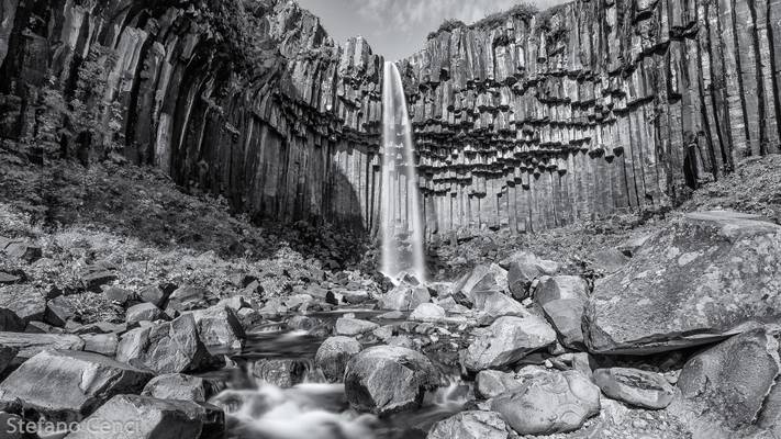 Svartifoss waterfall
