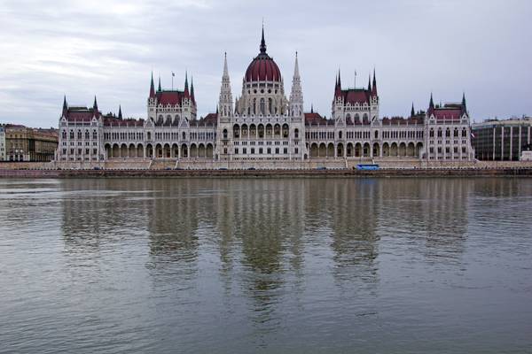 Hungarian Parliament & its reflection, Budapest