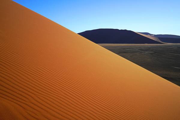 Magnificent pattern of the dune, Sossusvlei, Namibia