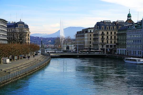 Quai Turrettini, Geneva, Switzerland