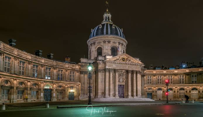 Institut de France from Pont des Arts, Paris - France
