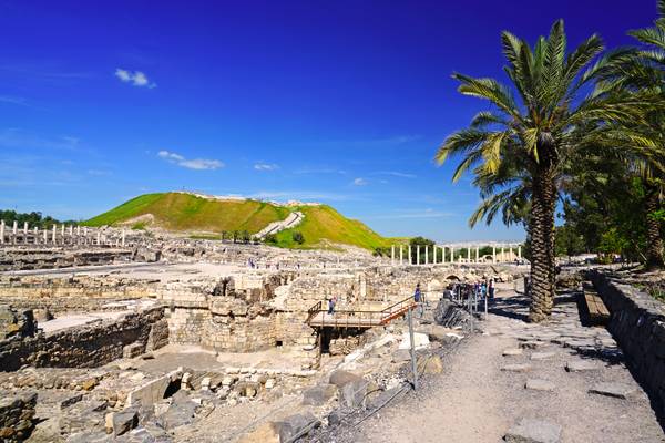 Beit She'an archeological site, Israel