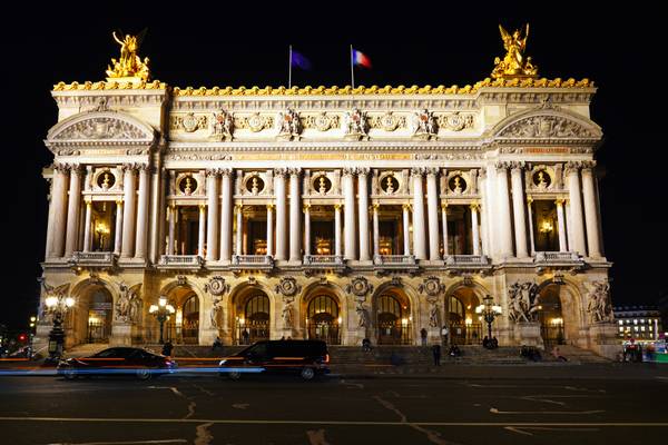 Paris by night. Opéra