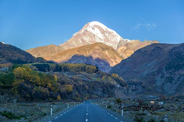 Kazbek mountain
