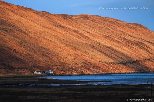 Casette sperdute tra i fiordi dell'isola di Skye