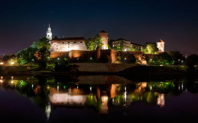 The night over Wawel II
