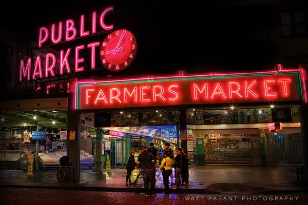 Seattle, Washington - Pike Place Public Market