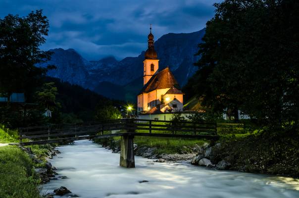 Ramsau - the Church of St. Sebastian