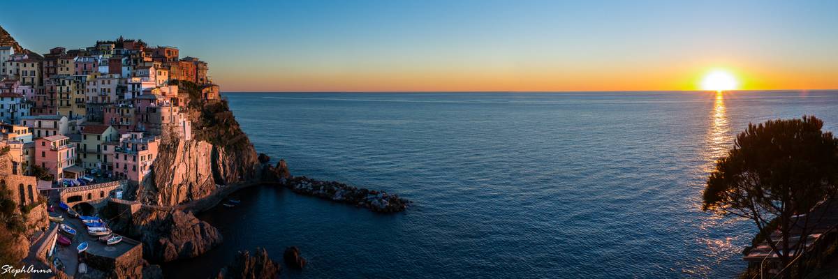 Manarola Sunset Pano