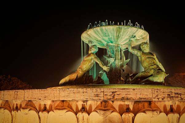 Triton Fountain Valletta