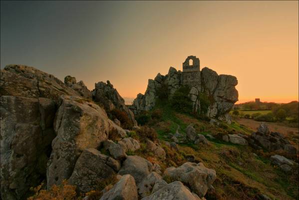 Roche Rock Sunset