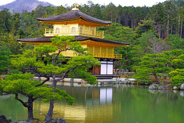 Kinkaku-ji Temple, Golden Pavilion, Kyoto