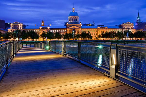 Bonsecours Market at the Blue Hour