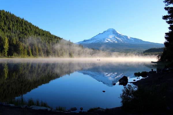 Morning Reflections on Trillium Lake