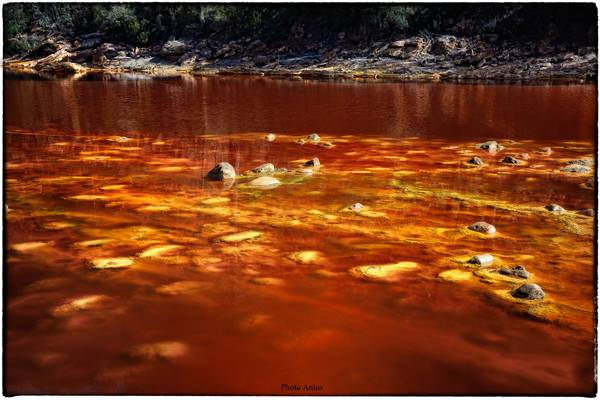 Aguas rojas.