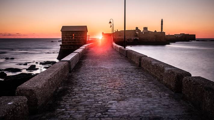 Sunset in Cadiz - Andalucia, Spain - Travel photography
