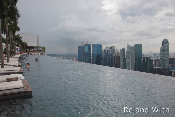 Singapore - Marina Bay Sands Pool Area