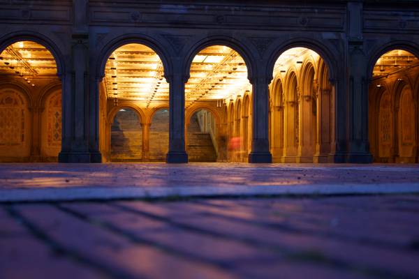 Ghosts at Bethesda Terrace