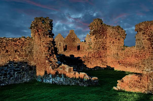 "Inside Dunluce Castle Ruins" Northern Ireland*