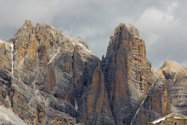 Torre Fanis - vista dalla forcella di Averau