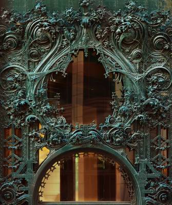 Decorative Entrance to Carson Pirie Scott Building, Chicago