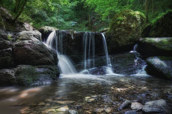 Ehrbachklamm falls