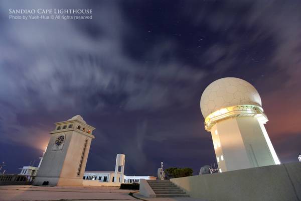Sandiao Cape Lighthouse at Night │ July 22, 2012