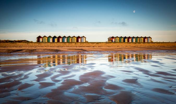 Seaside huts