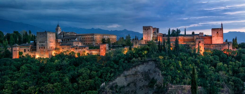 The Alhambra Night-- Granada. Spain