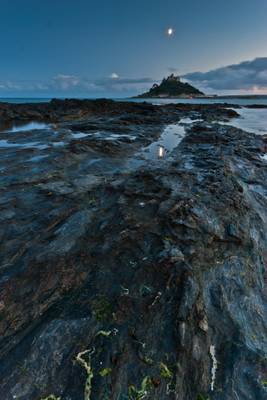 Dusk at St Michael's Mount #3, Marazion, Cornwall, South West England