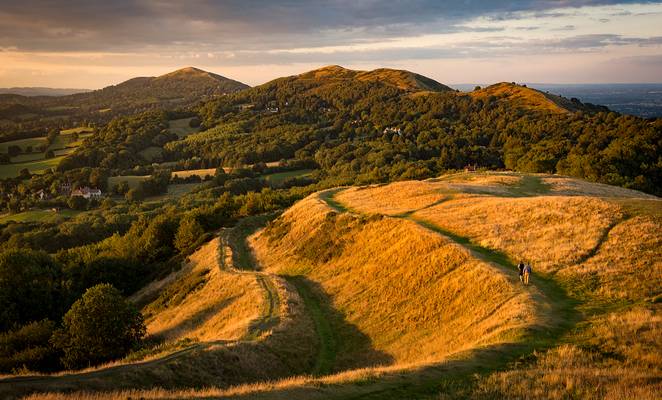 Evening on Hereford Beacon