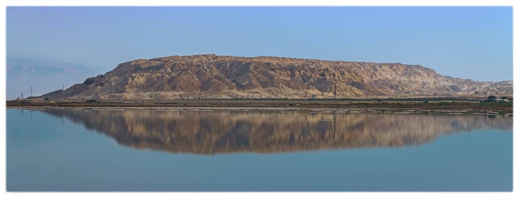 Totes Meer (Dead Sea), Israel, Spiegelung
