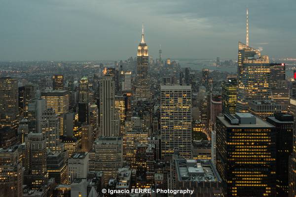 The city late in the afternoon (NY collection)