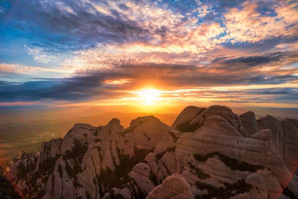 Montserrat Sanctuary, Catalonia, Spain