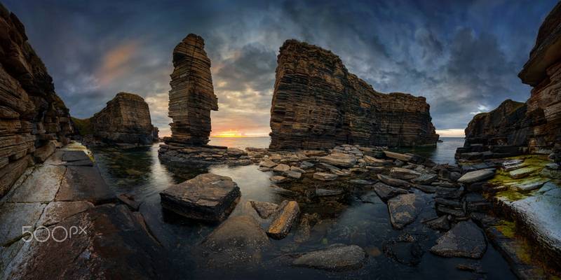 Noss Head Panorama