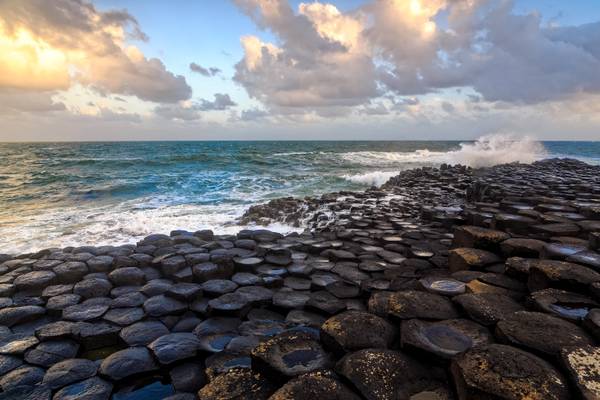 Morning at Giant's Causeway