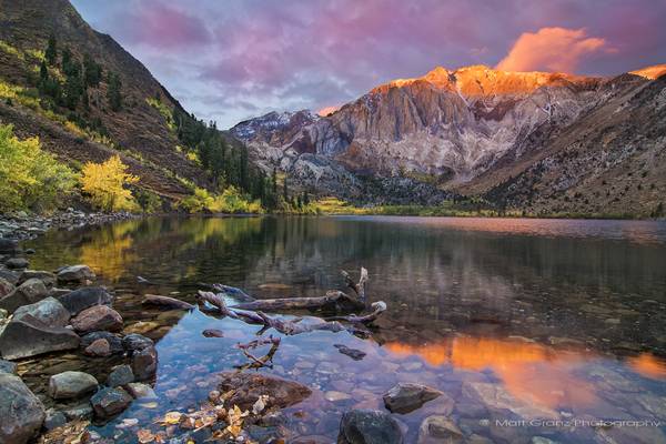 Autumn Sunrise at Convict Lake