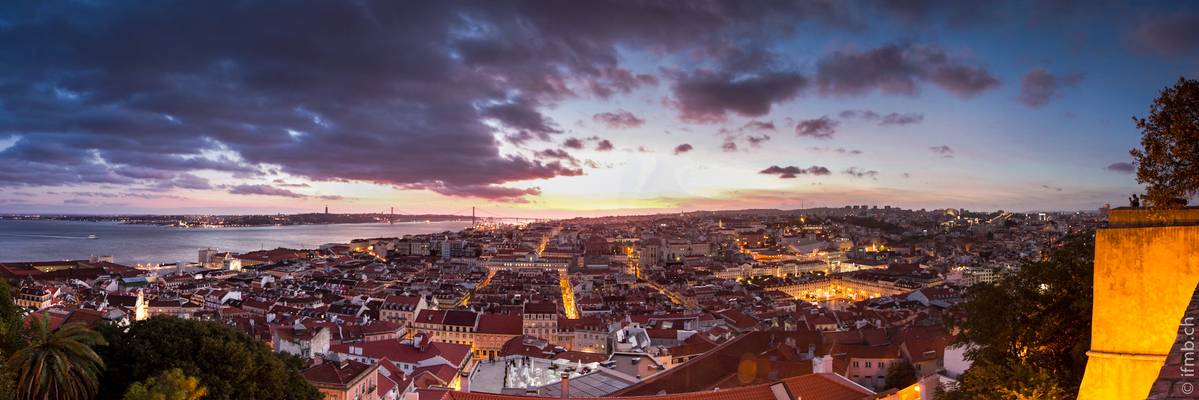 vista do castelo, Lisboa